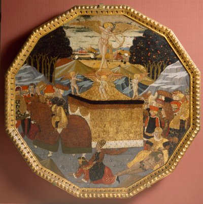 Birth Tray: The Triumph of Love by Master of the Cassoni